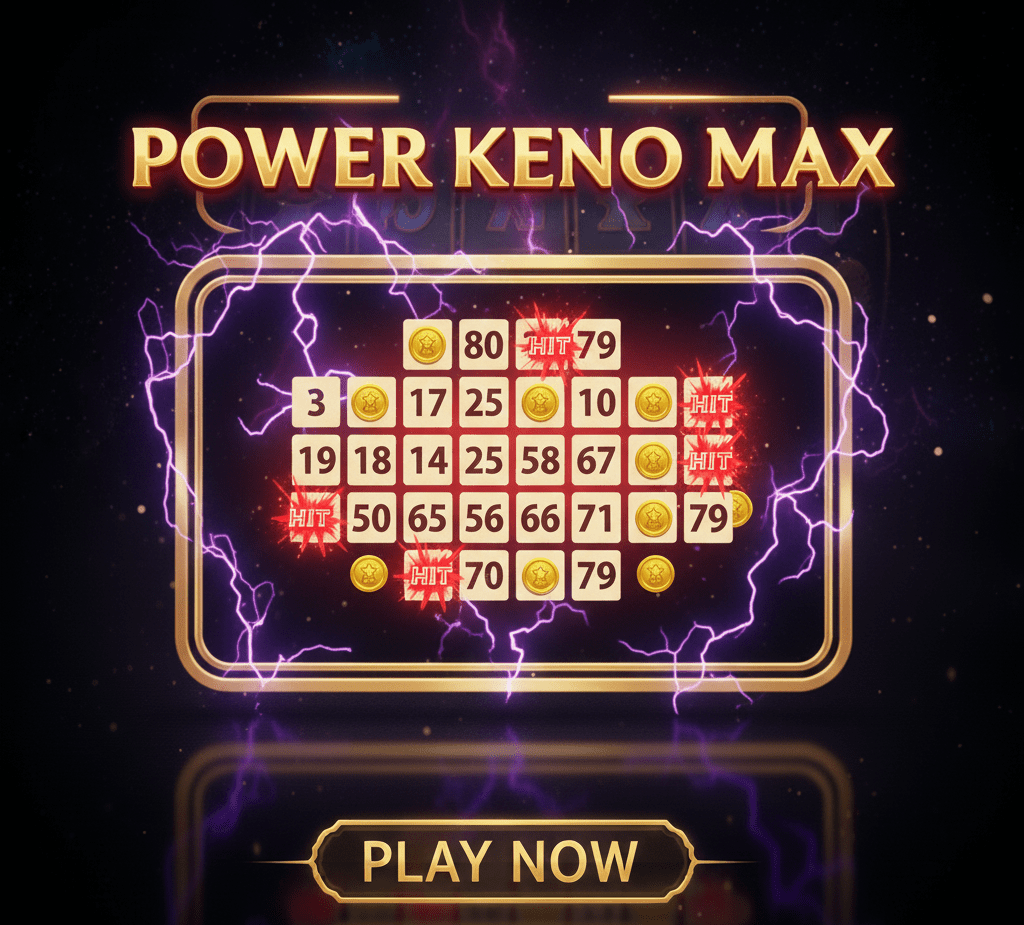 Bovada Power Keno Max